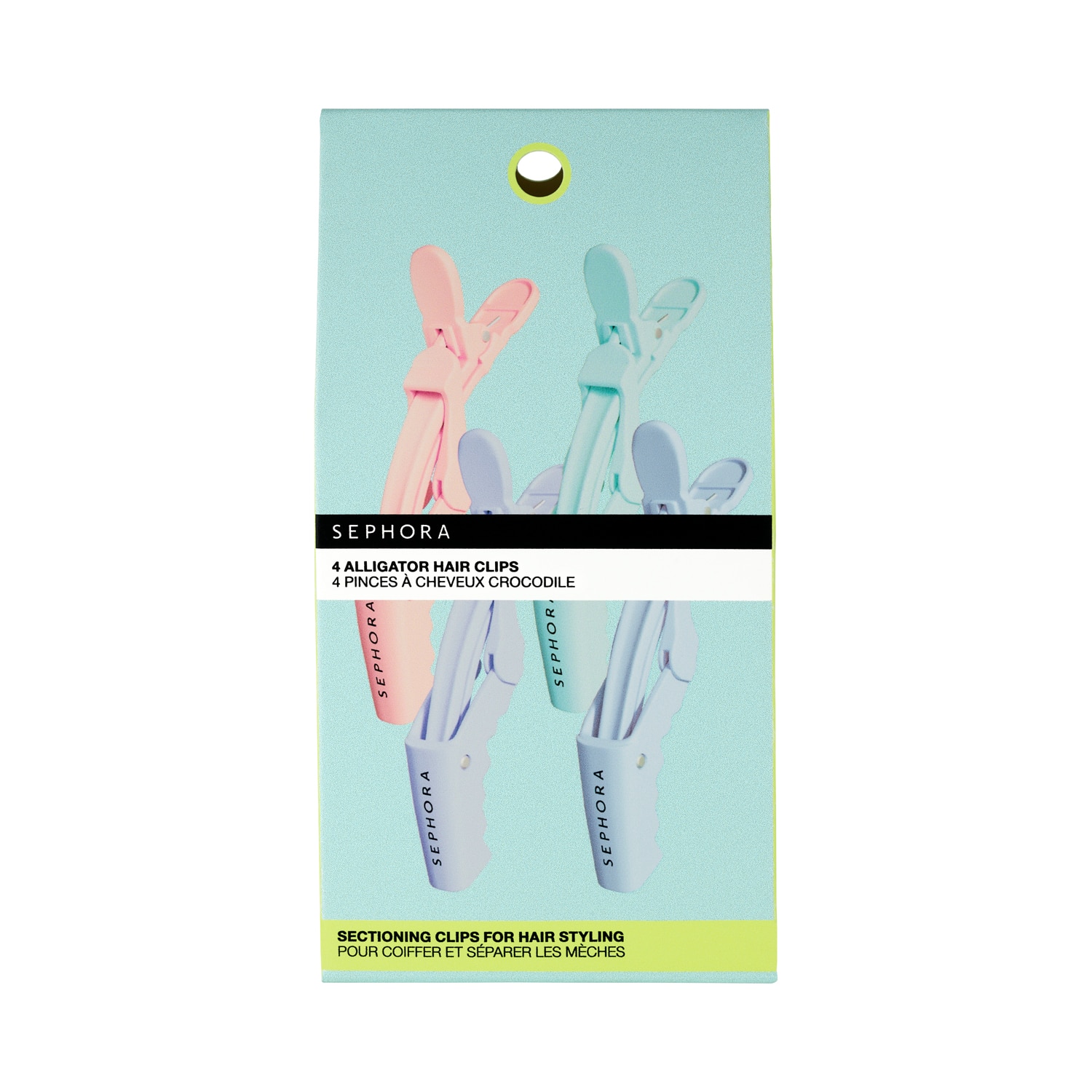 PINZA COCODRILO PARA EL CABELLO PARA PEINAR Y SEPARAR MECHONES (PINZAS PARA CABELLO)